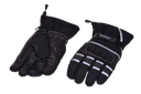 Motorrad Handschuhe Leder kurz schwarz M-XL
