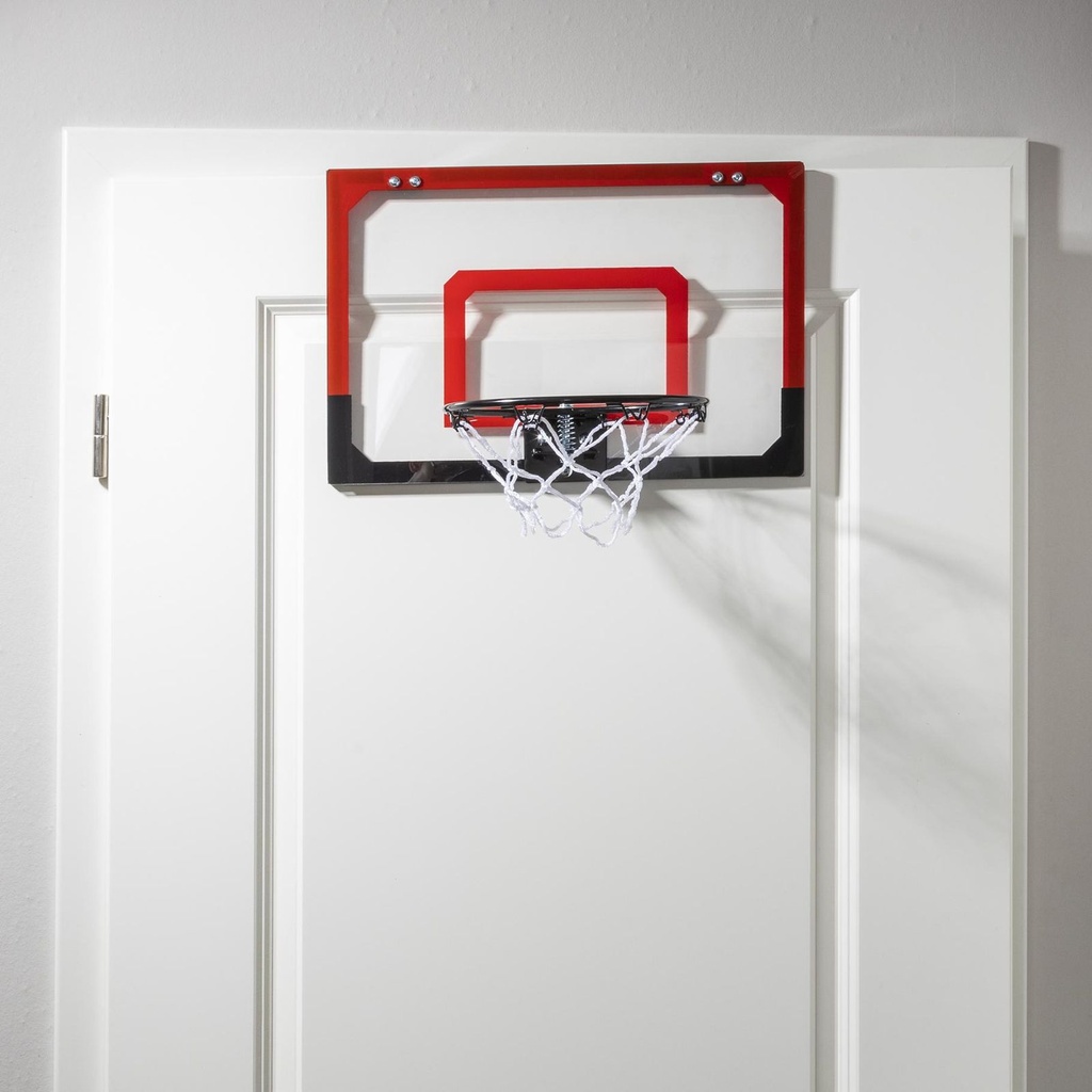 Mini-Basketballkorb 45x30cm mit 20cm Ring, Netz, Ball & Pumpe – Galeriebild 7, Artikelnummer 17968