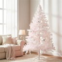 Weißer Weihnachtsbaum 180 cm künstlicher Tannenbaum 600 Zweigen – Galeriebild 12, Artikelnummer 3304