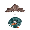 Gartenschlauch Schlauch Gartenschlauchhalter Halterung Garten Bewässerung Set – Galeriebild 1, Artikelnummer 12658