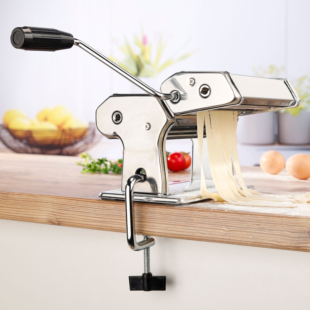 Edelstahl Nudelmaschine Pasta Tagliatelle Maschine – Galeriebild 1, Artikelnummer 7341