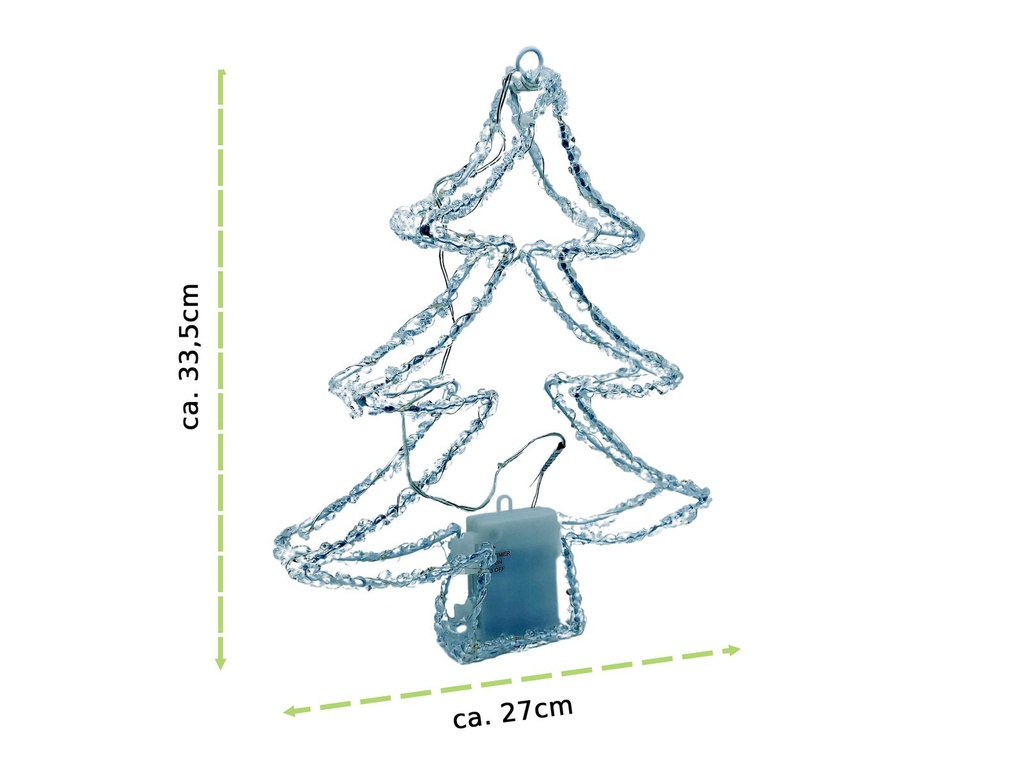LED Acryl Weihnachtsbaum Gartenbeleuchtung Tanne Christbaum – Galeriebild 7, Artikelnummer 16086
