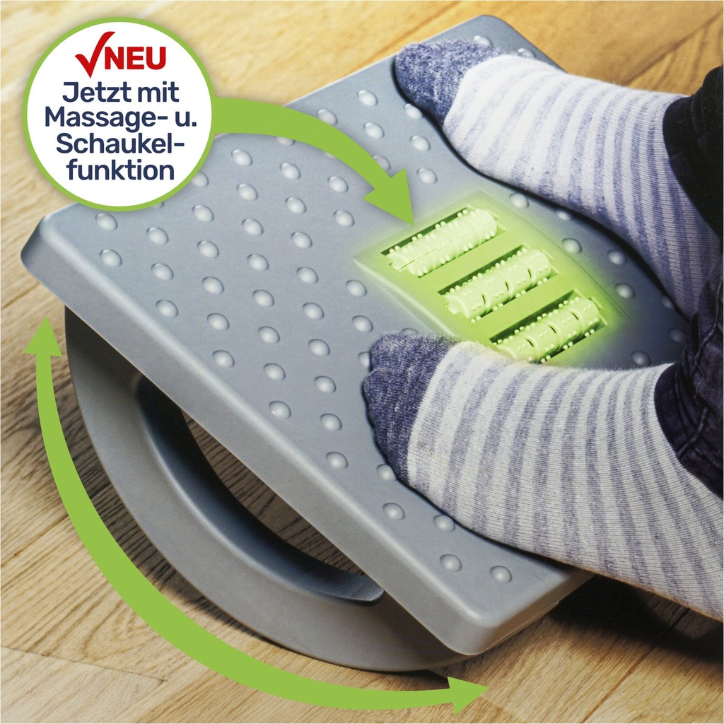 Ergonomische Fußablage mit Rollenmassage – Galeriebild 4, Artikelnummer 17745
