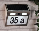 LED Solar Hausnummer Nummer mit Bewegungsmelder Bewegungssensor – Galeriebild 4, Artikelnummer 9531