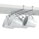 Becherhalter Unterbau Tassenhalter Schrankeinsatz Aufhängung – Galeriebild 1, Artikelnummer 12189