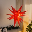 LED Weihnachtsstern rot - für den Außengebrauch, ca. Ø 56 cm, Artikelnummer 18506