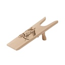 Stiefelknecht Ausziehhilfe mit Pferde-Motiv Buche 33cm – Galeriebild 1, Artikelnummer 1930