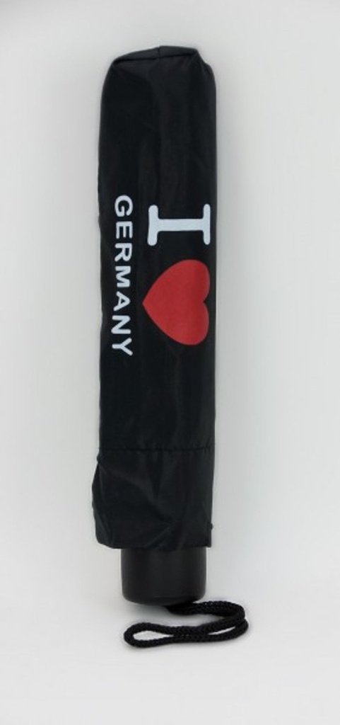 I LOVE GERMANY Teleskop- Taschenschirm Schirm Regenschirm #1 – Galeriebild 1, Artikelnummer 2430