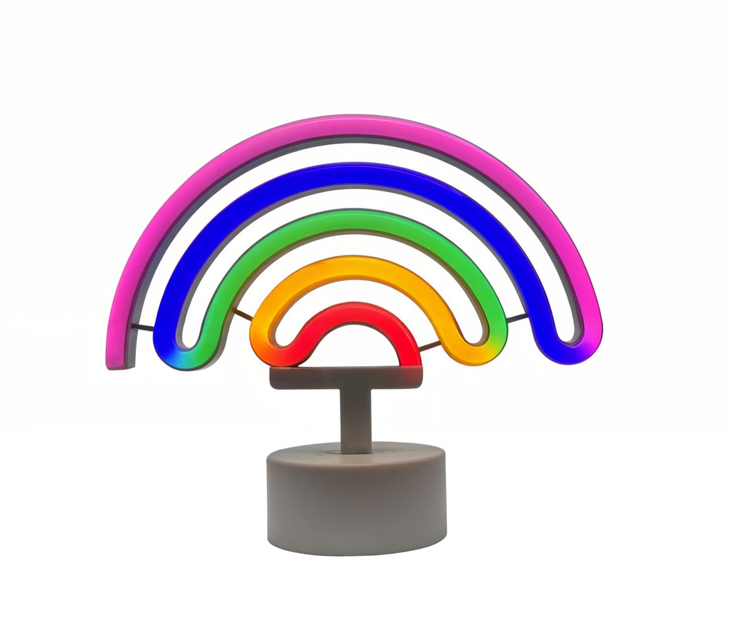Pride Neon-Leuchte Regenbogen – Stimmungslicht für jedes Ambiente – Galeriebild 3, Artikelnummer 18003