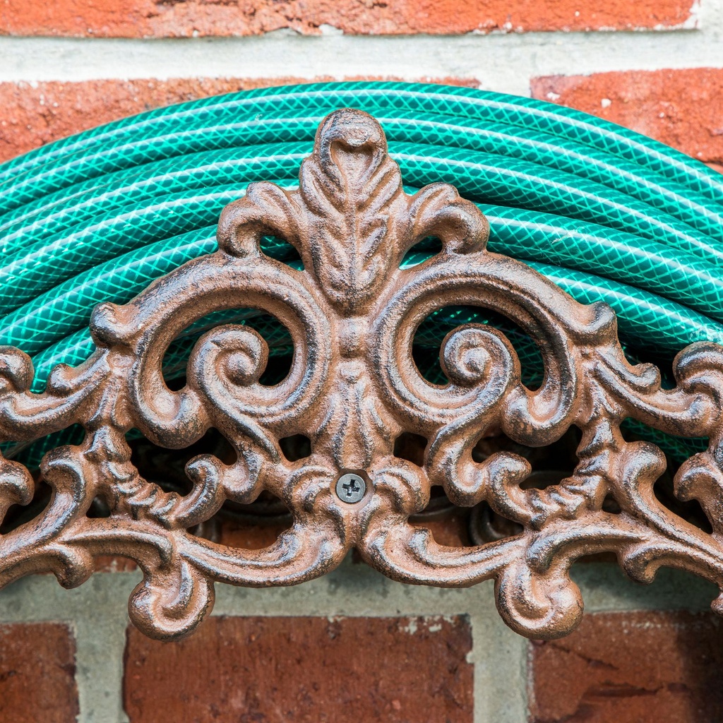 Gartenschlauchhalter aus Gusseisen Schlauchhalter Antik Design – Galeriebild 6, Artikelnummer 2756