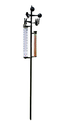 Wetterstation Regenmesser Niederschlag Windrichtung Anzeiger inkl. Thermometer – Galeriebild 1, Artikelnummer 12596