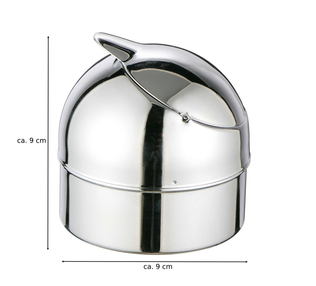 Klappaschenbecher Sturmaschenbecher aus Metall – Galeriebild 1, Artikelnummer 3200