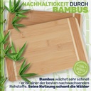 Bambus Frühstücksbrettchen Schneidebretter Set – Galeriebild 1, Artikelnummer 17293
