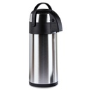 Edelstahl Airport Pumpkanne, 5 Liter- doppelwandig, auslaufsicher – Galeriebild 3, Artikelnummer 10106