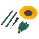 Vogelfutterstation Sonnenblume mit Ständer für Garten & Balkon – Galeriebild 3, Artikelnummer 18105