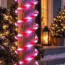LED Lichterschlauch 6m, flexibel formbar rot / weiss – Galeriebild 1, Artikelnummer 18519