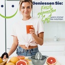 Robuste Edelstahl Orangen-Zitruspresse Zitronenpresse 350ml – Galeriebild 2, Artikelnummer 17265