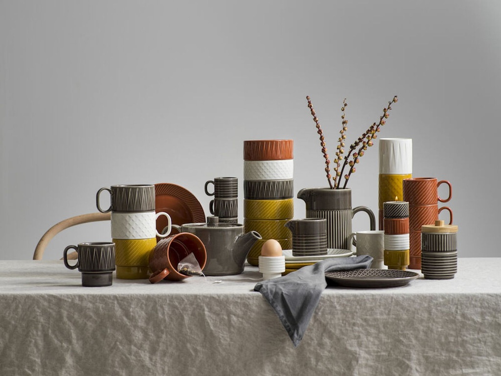 Elegantes Espresso-Tassen Set aus Steingut, 4er-Set, 10 cl – Galeriebild 2, Artikelnummer 17542