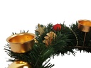 Adventskranz Ø35cm mit Kerzenhalter – Galeriebild 3, Artikelnummer 15999