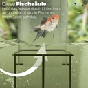 Fischsäule für den Gartenteich Fischturm 67,5 cm Teichsäule Fischrohr​ – Galeriebild 1, Artikelnummer 17286