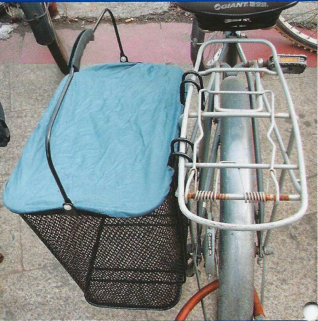 Fahrradkorb seitlich Gepäckträger – Galeriebild 4, Artikelnummer 1495