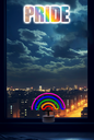 Pride Neon-Leuchte Regenbogen – Stimmungslicht für jedes Ambiente – Galeriebild 1, Artikelnummer 18003