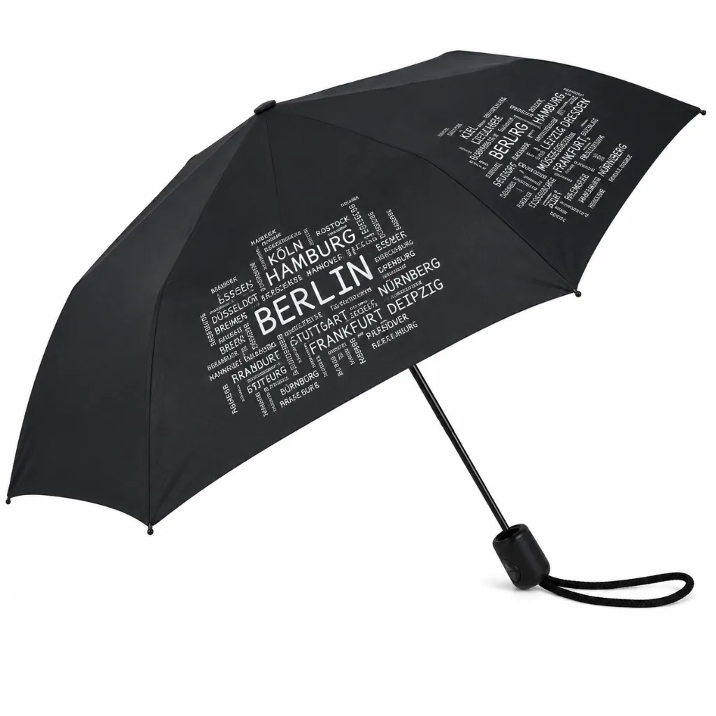 Teleskop Regenschirm Schirm Taschenschirm Städte Deutschland – Galeriebild 2, Artikelnummer 2290