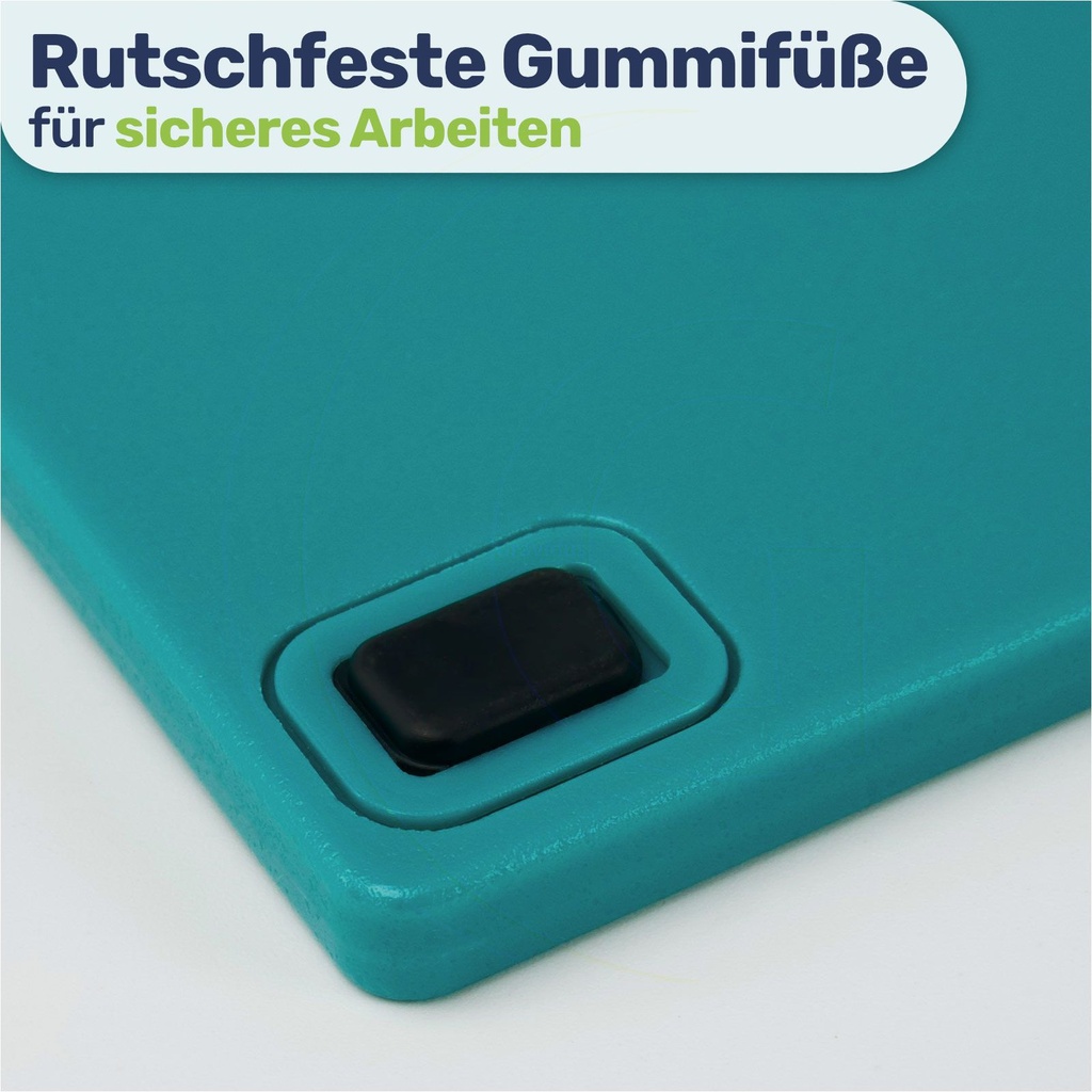 3er Schneidebrett Set mit Ständer – rutschfest, hygienisch, farbig – Galeriebild 8, Artikelnummer 17899