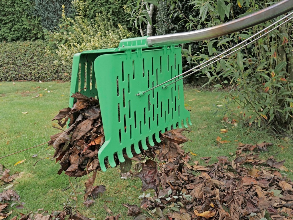 LAUBFIX Pro Laubbesen Laubharke Garten Harken Laubsammler Besen – Galeriebild 2, Artikelnummer 16699
