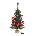 20 LED Weihnachtsbaum Tannenbaum Christbaum Baum geschmückt rot 75 cm – Galeriebild 1, Artikelnummer 10065