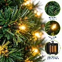 LED Weihnachtsdeko Set 2 Weihnachtsbäume 90 cm mit Kranz 45 cm – Galeriebild 5, Artikelnummer 15965
