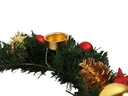Adventskranz Ø35cm mit Kerzenhalter – Galeriebild 4, Artikelnummer 15999