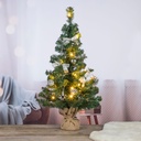 20 LED Weihnachtsbaum Christbaum Tannenbaum Baum geschmückt 75 cm – Galeriebild 1, Artikelnummer 10066