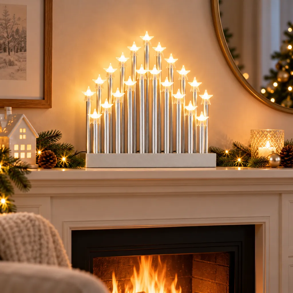Stimmungsleuchter mit 21 LEDs mit An/Aus Schalter – Galeriebild 1, Artikelnummer 18512