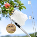 Praktischer Obstpflücker mit Teleskopstange Ideal für Äpfel und Birnen – Galeriebild 3, Artikelnummer 2941