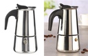 EDELSTAHL Espressokocher Espresso Maker 2 Tassen Espressokanne Kaffee – Galeriebild 2, Artikelnummer 1379