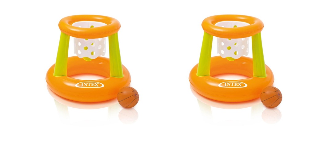 2x Intex Basketballspiel Badespiel Basketball Pool Spiel aufblasbar
