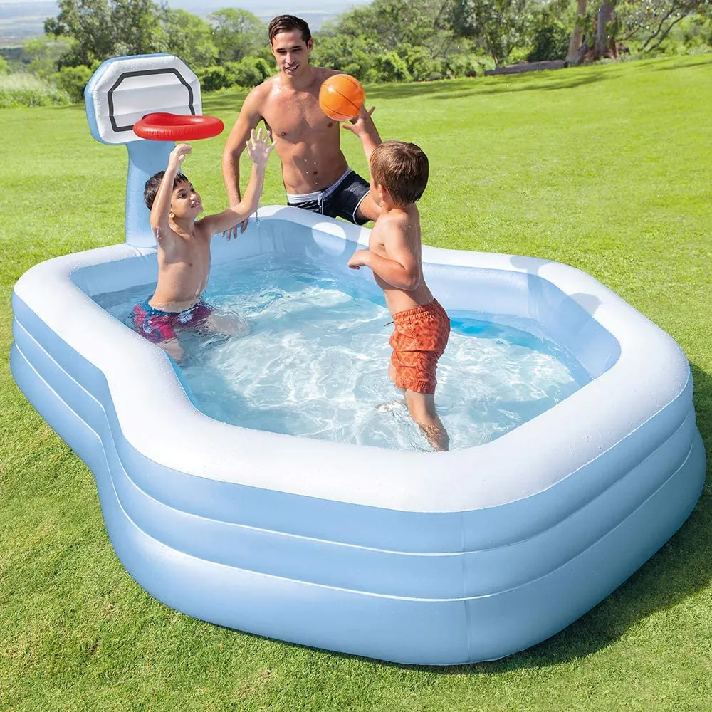Intex Swim Center Shootin Hoops / 257 x 188 x 135 cm