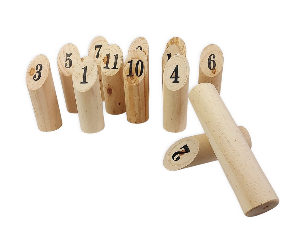 Finn Kubb Spiel Holzwurfspiel bis zu 6 Spieler – Galeriebild 2, Artikelnummer 15836