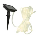 50 LED Solar Lichterschlauch Lichterkette Schlauch Wegbeleuchtung