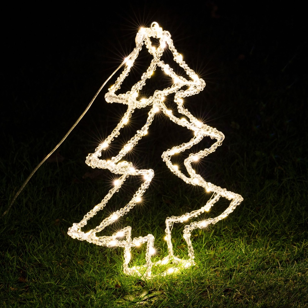 LED Acryl Weihnachtsbaum Gartenbeleuchtung Tanne Christbaum – Galeriebild 5, Artikelnummer 16086