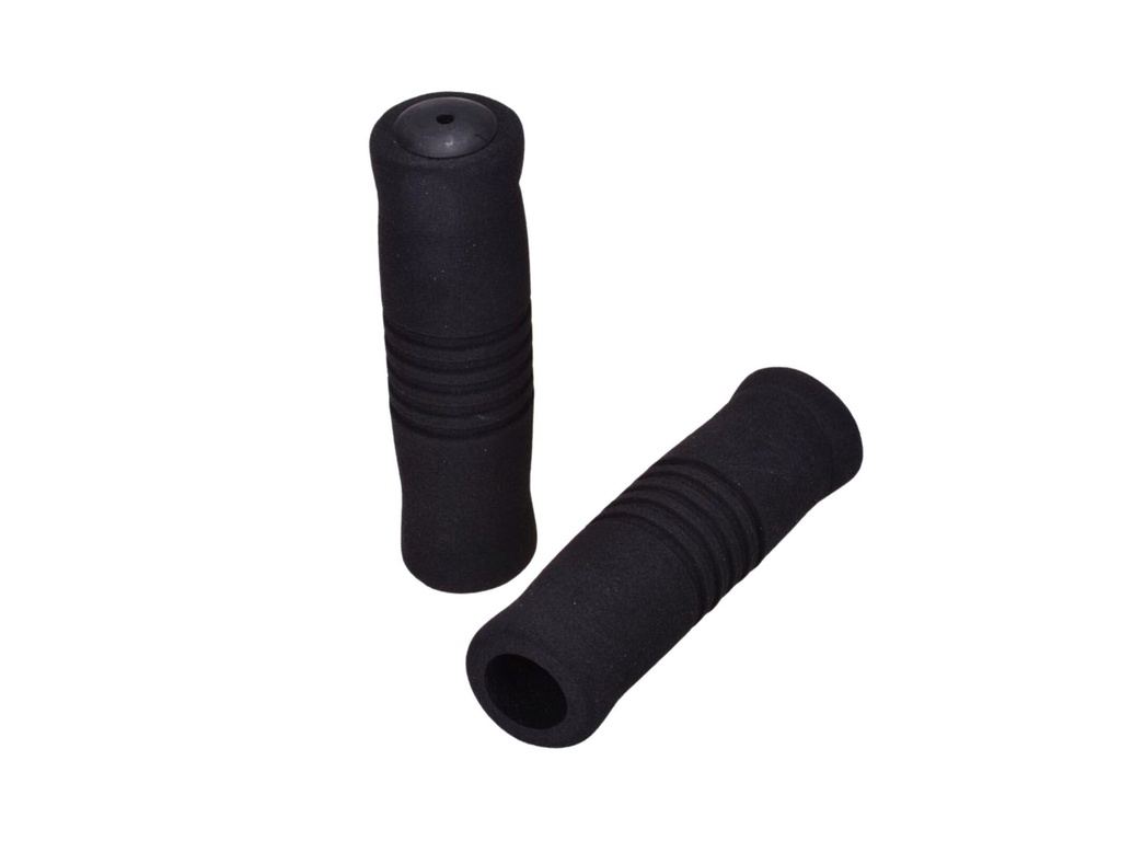 Soft Fahrradgriffe Lenker 5 Rillen Schwarz
