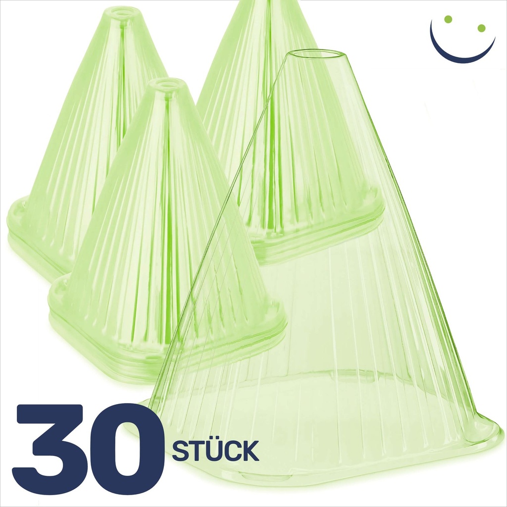 Pflanzenhut Pflanzenschutz Pflanzen Pflanzhilfe Gartenglocken Set – Galeriebild 7
