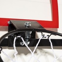 Mini-Basketballkorb 45x30cm mit 20cm Ring, Netz, Ball & Pumpe – Galeriebild 5, Artikelnummer 17968