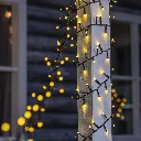 1000 LED Lichter auf Kunststoffrad für den Aussengebrauch, warmweiß – Galeriebild 1, Artikelnummer 18520