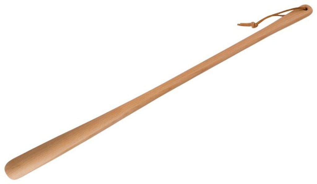 Schuhanzieher Schuhlöffel geöltes Buchenholz 63 cm