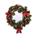 Beleuchteter Türkranz Lichterkranz Weihnachtsdekoration & Deko – Galeriebild 2, Artikelnummer 13012