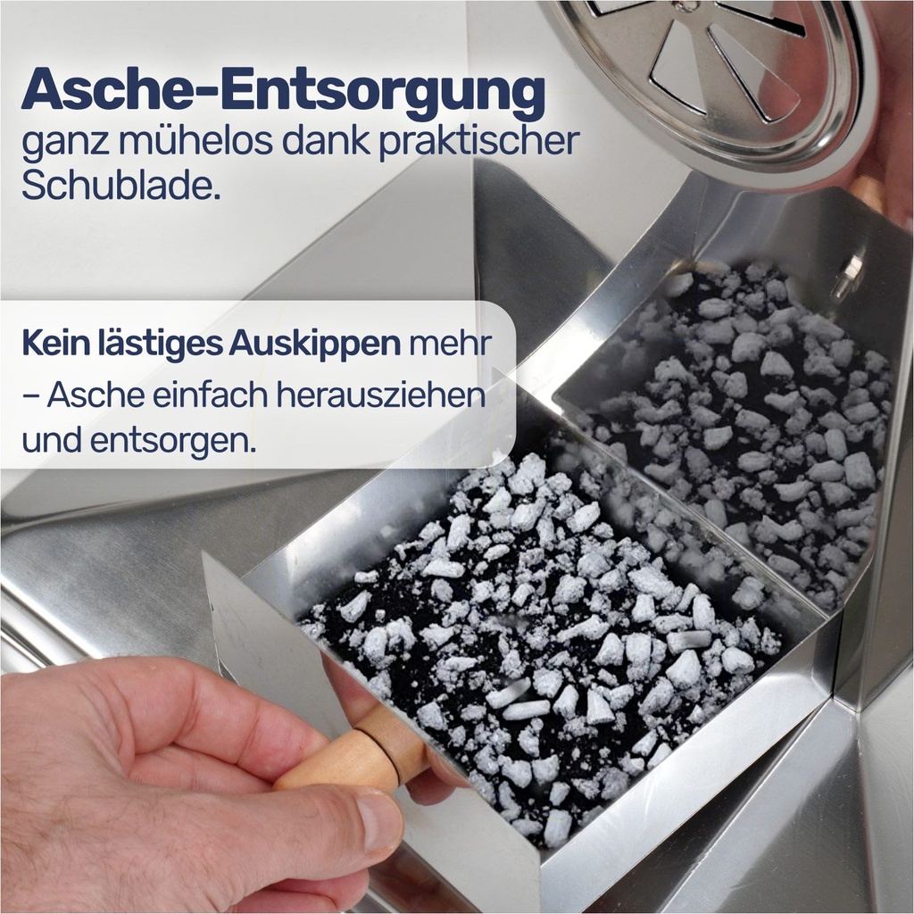 EDELSTAHL Säulengrill BBQ – Galeriebild 6, Artikelnummer 2788