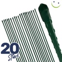 Pflanzstab Rankhilfe Stahl mit Kunststoff Ummantelung grün 90 cm – Galeriebild 4