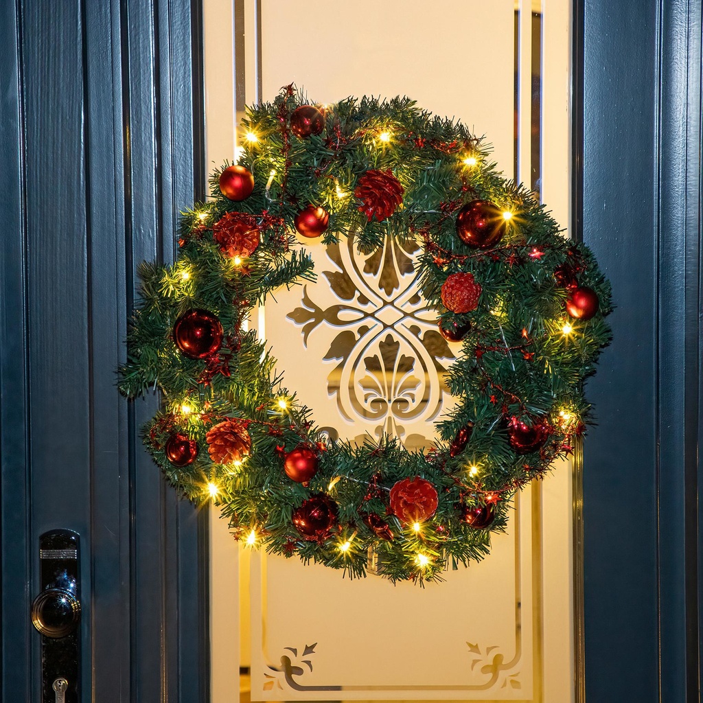 Weihnachtskranz ca. 60 cm, Artikelnummer 18524